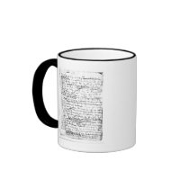 Last page of 'A la Recherche du Temps Perdu' Coffee Mug