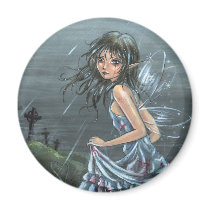 Last Smile Farewell Gothic Magnet