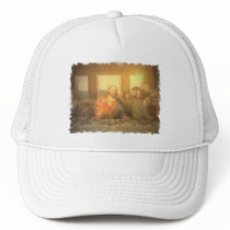 Last Supper Baseball Hat