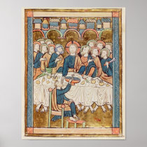 Last Supper, from 'Psautier a l'Usage de Paris