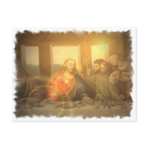 Last Supper Postcard