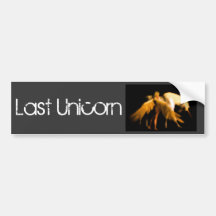 Last Unicorn Bumper Stickers