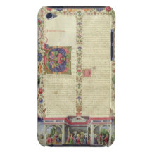 Lat 422 VolI fol.280v The Beginning of the Book of Barely There iPod Covers