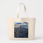 Late afternoon NYC Skyline as sunset approaches Bags