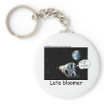 Late Bloomer Astronaut Funny Gifts & Collectibles keychains