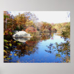 Late Fall in the park posters