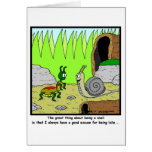 Late: Snail Cartoons cards