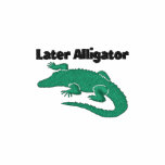 Later Alligator embroidered shirts