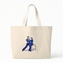 Latin Ballroom Dancing Canvas Bags