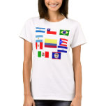 Latin Flags t-shirts