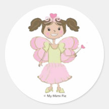 Latina Fairy Princess Sticker