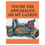 LATKES and applesauce lovers flyers