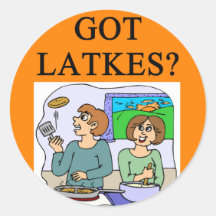 LATKES STICKER
