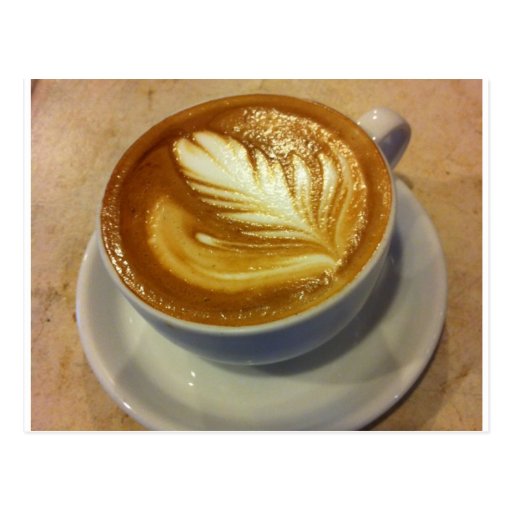 Latte Art Postcards