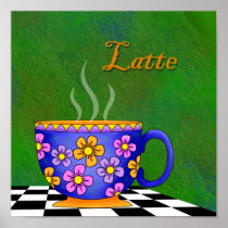Latte Poster