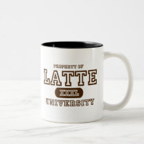Latte University mugs