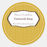 Lattice Jar Label Favour Sticker