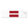 latvia flag bumper stickers