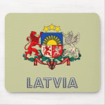 Latvian Emblem Mouse Mats
