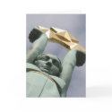 Latvian freedom monument card