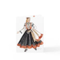 Latvian traditional costume cards