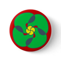 Lauburu Baskenkreuz Basque cross Anstecknadelbutton