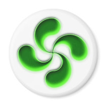 lauburu baskisches Kreuz basque cross Magnete