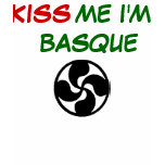lauburu,       ME I'M BASQUE, KISS t-shirts