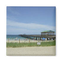 Lauderdale by the Sea, Fort Lauderdale Florida Fridge Magnet