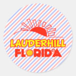 Lauderhill, Florida Round Stickers