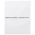 Laugh at your Problems. Flyer