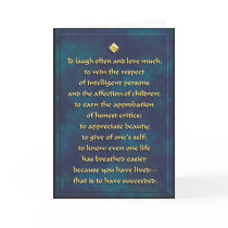 Laugh often... greeting card