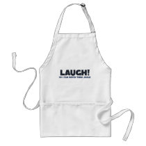 laugh so your boobs will jiggle apron