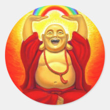 Laughing Buddha Sticker