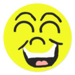 Laughing Face Sticker