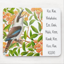 Laughing Kookaburra Mousepad