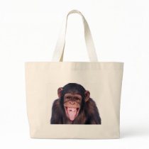 Laughing Monkey Tote Bag
