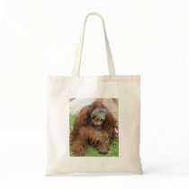 Laughing Orangutan Canvas Bag