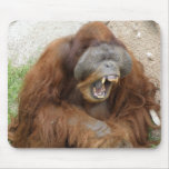 Laughing Orangutan mousepads