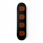 Laughing Pumpkin. Illustration. Dark. Custom skateboards