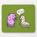 Laughing Sheep mousepads