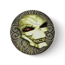 Laughing Skull Round Buttons
