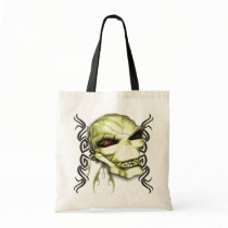 Laughing Skull Tote Bags