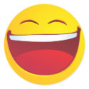 Laughing Smile stickers