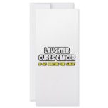 Laughter Cures Cancer...Say Something Funny rack cards