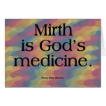 Laughter is the Best Medicine Greeting Card