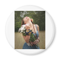 Laughter is the best Medicine Refrigerator Magnet