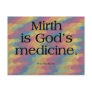 Laughter is the Best Medicine Post Card