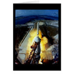 Launch of First Men to the Moon - Apollo 11 cards