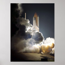 Launch of Space Shuttle Atlantis (STS-104) Posters